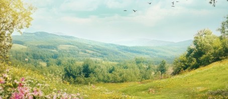 SERENITY | Carta da parati paesaggio
